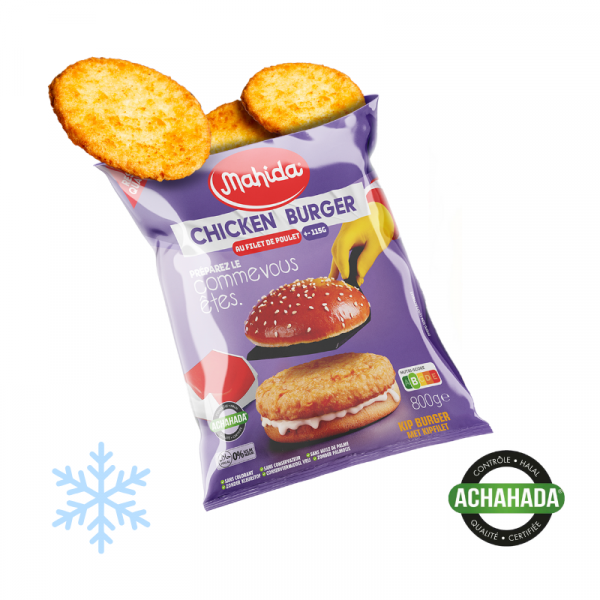 Chicken Burger halal Achahada 800g