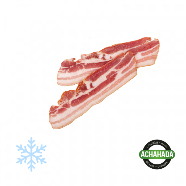 Bacon de boeuf halal certifié halal achahada